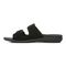 Vionic Corlee Womens Slide Sandals - Black - Left Side