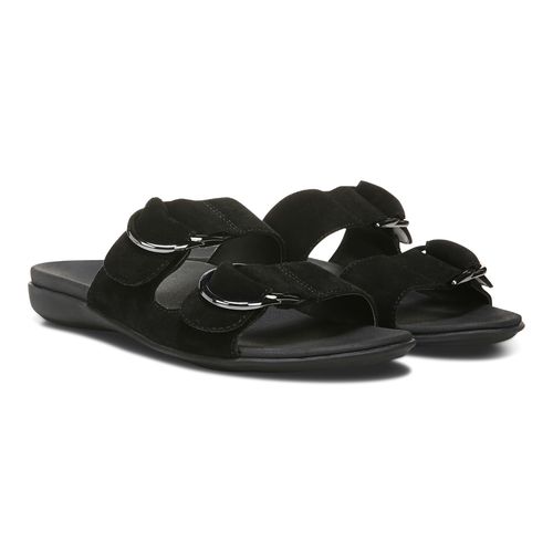 Vionic Corlee Womens Slide Sandals - Black - Pair