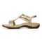 Vionic Mikah Womens Quarter/Ankle/T-Strap Sandals - Gold Metallic - Left Side