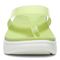 Vionic Luminous Womens Thong Wedge - Pale Lime - Front