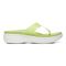 Vionic Luminous Womens Thong Wedge - Pale Lime - Right side