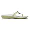 Vionic Raysa Womens Thong Sandals - Pale Lime - Right side