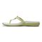 Vionic Raysa Womens Thong Sandals - Pale Lime - Left Side