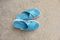 Vionic Vesta Womens Slide Sandals - Lake Blue - 1-med
