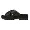 Vionic Vesta Womens Slide Sandals - Black - Left Side