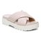 Vionic Vesta Womens Slide Sandals - Peony - Angle main
