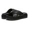Vionic Vesta Womens Slide Sandals - Black - pair left angle