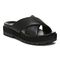 Vionic Vesta Womens Slide Sandals - Black - Angle main