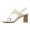 Vionic Alondra Womens Quarter/Ankle/T-Strap Sandals - Cream - Left Side