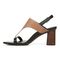 Vionic Alondra Womens Quarter/Ankle/T-Strap Sandals - Black - Left Side