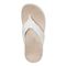 Vionic Layne Womens Thong Sandals - Cream Woven - Top