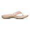 Vionic Layne Womens Thong Sandals - Peach Woven - Right side