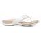 Vionic Layne Womens Thong Sandals - Cream Woven - Right side