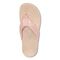Vionic Layne Womens Thong Sandals - Peach Woven - Top