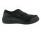 Drew Aster Women's Slip-on Cross Strap Comfort Shoe -  Black Combo