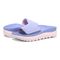 Vionic Rejuvenate Unisex Slide Recovery Sandals - Dusty Lavender - pair left angle