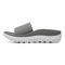 Vionic Rejuvenate Unisex Slide Sandals - Charcoal / Vapor - Left Side