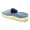 Vionic Rejuvenate Unisex Slide Recovery Sandals - Blue Shadow - Back angle