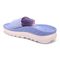 Vionic Rejuvenate Unisex Slide Recovery Sandals - Dusty Lavender - Back angle