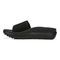 Vionic Rejuvenate Unisex Slide Sandals - Black - Left Side