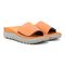 Vionic Rejuvenate Unisex Slide Recovery Sandals - Orange Peel - Pair