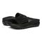 Vionic Rejuvenate Unisex Slide Sandals - Black - pair left angle