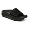 Vionic Rejuvenate Unisex Slide Sandals - Black - Angle main