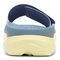 Vionic Rejuvenate Unisex Slide Recovery Sandals - Blue Shadow - Back