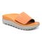 Vionic Rejuvenate Unisex Slide Recovery Sandals - Orange Peel - Angle main