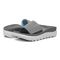 Vionic Rejuvenate Unisex Slide Sandals - Charcoal / Vapor - pair left angle