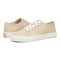 Vionic Oasis Womens Oxford/Lace Up Casual - Semolina - pair left angle