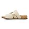 Vionic Luelle Womens Slide Sandals - Cream - Left Side
