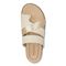 Vionic Luelle Womens Slide Sandals - Cream - Top