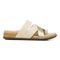 Vionic Luelle Womens Slide Sandals - Cream - Right side