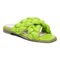 Vionic Kalina Womens Slide Sandals - Lime - Angle main