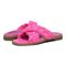 Vionic Kalina Womens Slide Sandals - Bubblegum - pair left angle