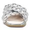 Vionic Kalina Women's Slide Braided Sandals - Silver - Front