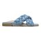 Vionic Kalina Women's Slide Braided Sandals - Blue Shadow - Right side
