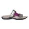 Vionic Nakia Womens Slide Sandals - Pewter - Right side