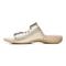 Vionic Nakia Womens Slide Sandals - Gold - Left Side