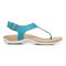 Vionic Terra Womens Slide Sandals - Lake Blue - Right side
