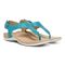 Vionic Terra Womens Slide Sandals - Lake Blue - Pair