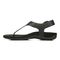 Vionic Terra Womens Slide Sandals - Black - Left Side