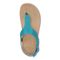 Vionic Terra Womens Slide Sandals - Lake Blue - Top