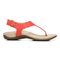 Vionic Terra Womens Slide Sandals - Poppy - Right side