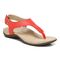 Vionic Terra Womens Slide Sandals - Poppy - Angle main