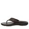 Strole Vibe-Men's Healthy Supportive Walking Sandal Strole- 209 - Dark Brown - Side View