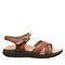 Strole Delos - Women's Supportive Healthy Walking Sandal Strole- 220 - Hickory - View