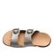 Strole Coral - Women's Supportive Healthy Walking Sandal Strole- 350 - Pewter - View