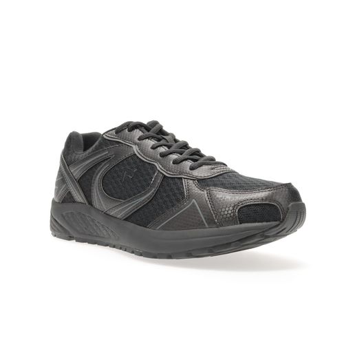 Propet Men's Propet X5 Athletic Shoes - All Black - Angle